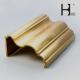 Anti-Corrosion H58 C38000 C38500 Doors Copper Alloy Profiles Brass Extrusion Profiles for Window And Door ODM Factory