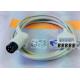 6 Leads Compatible ECG Monitor Cable , 6 Pin Ecg Cables And Leadwires