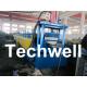 1.5 - 3.0mm Thickness Top Hat Purlin Roll Forming Machine With Hydraulic Cutting, TW-HCM100