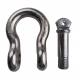 ISO9001 Durable D Shackle Screw Pin Type Heavy Duty Stainless Steel