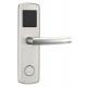 Hotel Electronic Door Lock Satin Stainless Steel Handleset with Card / Key Open
