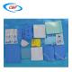 CE ISO13485 Certified SMS Sterile Newborn Delivery Kits For Hospital