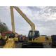                  Perrty Good Used Komatsu Hydraulic Excavator PC220-7 with 18 Meters Long Reach Boom for Deep Digging Work             