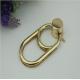 New style luxury bag accessories hardware light gold metal twist locks