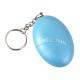 Blue 42g Personal Security Alarms 100dB 120db Girl Women Security Keychain Siren