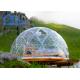 Bubble House With Steel Frame Dining Outdoor,16ft Round Trampoline ,Inflatable Dome Glamping Tent For Sale