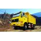 Sino truck SWZ 4X2 Heavy Duty Dump Truck No Sleeper T model Howo Dumpper  Yellow White color