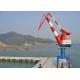 30 Ton Harbour Portal Crane / Mobile Slewing Portal Jib Crane For Shipyards