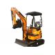 Construction Machinery Excavator Crawler / 2.2 Ton 2.5 Ton Mini Loader Digger