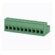 PA66 And Copper Connector 15A Plug-In Terminal Block