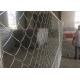 Construction Portable 8 Ft Chain Link Fence Panels Low Carbon Steel Wire