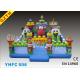0.55mm PLATO PVC tarpaulin inflatable Fun City Bounce Playground YHFC 006 for Parks