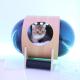 Warm Cozy Dog Cat Space Capsule Bed 60*40cm With Clear Acrylic Dome