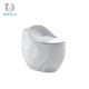 Art Design Best Ceramic One Piece Toilet Bowl Egg Shape Luxury 673*485*625mm