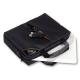 Personalized Black Premium Jacquard 10 inch Netbook Carry Bag and Messenger Bag