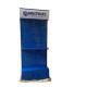 Factory customized color size metal heavy duty minimarket blue shelves wall shelves for cosmetics display gondola