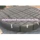 Round Nickel Wire Mesh Demister Pad Mist Eliminator For Chemical Equipment