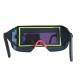 Weight 107g Welding Safety Goggles Double Sided Enveloped Face Frame Seal