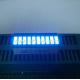 Ultra Blue Brightest 10 LED Light Bar For Instrument Panel Indicator