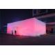 inflatable cube party tent inflatable event tent infaltable led tent with led light inflatable square tent