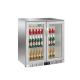 208L Back Bar Cooler Electronic Temperature Control With Led Display and Stainless Steel