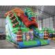 Forest Themed 5×8 Meter Inflatable Dry Slide , Commercial Inflatable Slide