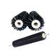 Soft Nylon Cleaning Roller Brush For Glass Cleaning Industrial Cylindrical Brush