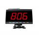 black 3 digits queue number display receiver of wireless service calling system HCM1003