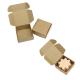 ODM Foldable Kraft Paper Candy Box Handmade Candle Soap Gift Packaging