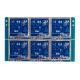 High Frequency FR4 Sensor PCB Boards 5.8GHZ For Induction Lamp , Blue or Custom