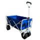 Four Universal Wheel Steel Folding Wagon Cart Covered Spray Painting Process