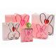 New Born Baby Gift Retail Paper Shopping Bags Art Coated Cute Shape With Handle