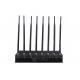 8 frequency band desktop mobile phone signal jammer single channel power adjustable GSM, DCS, 3G, 4G, WIFI, GPS jammer