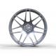 9.5J ET58 5x130 VW Wheels VIA 22 Inch Polished Aluminum Rims