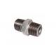 3 8 Fire Fighting Pipe Fittings , Seamless NPT Threaded Pipe Nipple