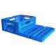 600*400*240mm collapsible plastic crates Folding Plastic Fruit Box Stackable