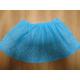 Indoor Carpet Protector Disposable Shoe Covers Blue / Green Color Light Weight