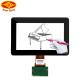 Tempered Glass 8 Inch Touch Panel , USB Projected Capacitive Touch Panel