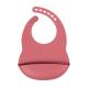 Personalized Silicone Food Catcher Bib BPA Free For Children With Size Is 3.5*30.6*20.8 cm And Weight Is 81 Gram
