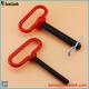 3/4 Red Handle Head Hitch pin with R Clip for farm Tractors and Trailers
