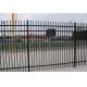 Easily Assembled Decorative Wrought Iron Steel Fence