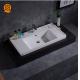 Linear Design Solid Surface Wash Basin Under Counter Wash Basin