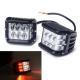 4X4 Working Light 4 LED Trailer Flashing Side Shot Pod Cube 36W Driving Work Light