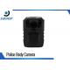 Wearable 128G 4G Police Body Worn Video Camera Real - Time GPS 4000mAh Battery