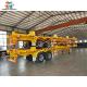 50 Tons 20ft Skeleton Semi Trailer With Air / Bogie Suspension