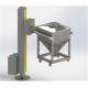 500kg / Batch Post Hopper Lifter Industrial Lifting Equipment