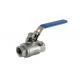 Stainless Steel Ss 1000 Wog 304 316 Ss316 2pc 2 Pc Piece Two Piece Ball Valve DN10 DN15 DN20 DN50