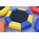 PVC Material Inflatable Water Games , Airtight Inflatable Bungee Jump Round Trampoline Sealed