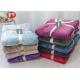 OEM/ODM Logo Luxury Flannel Polyester Fleece Blanket All Season Luxurious Gift Packing Soft