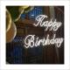 Low Consumption Neon Letter Signs Free Design Happy Birthday